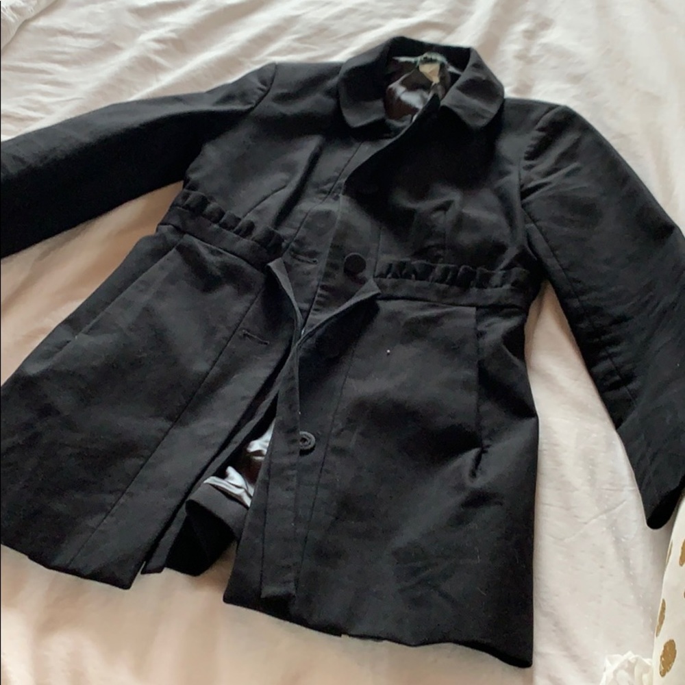 Excellent condition, J. Crew cotton coat, size 6